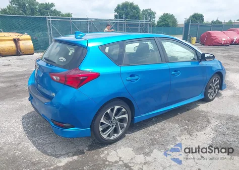 2018 Toyota Corolla Im from USA, damaged, VIN JTNKARJE1JJ569483
